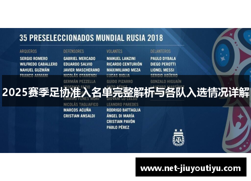 2025赛季足协准入名单完整解析与各队入选情况详解 2025赛季足协准入名单完整解析与各队入选情况详解